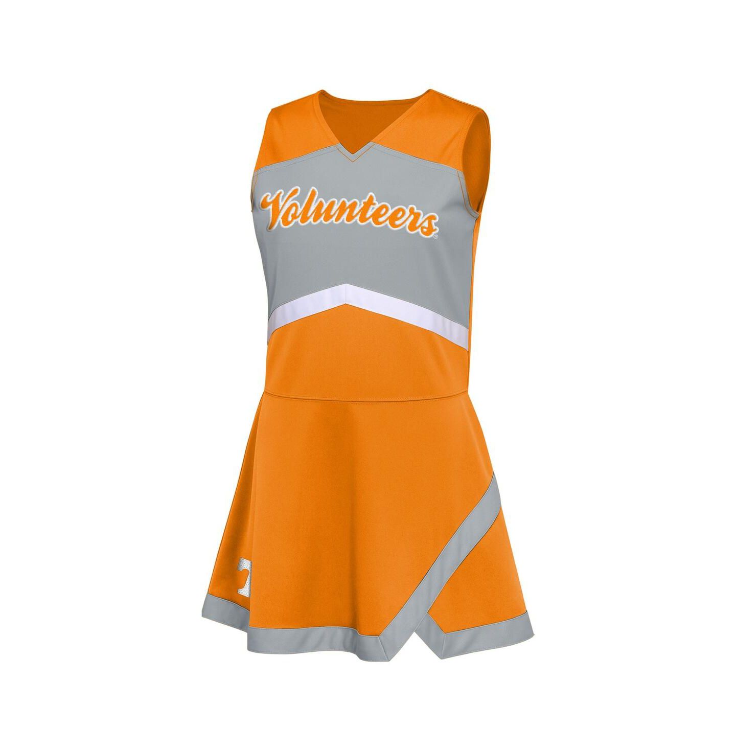 Платье Outerstuff Tennessee Orange Tennessee Volunteers Cheer Captain Jumper Dress для девочек — фото 3