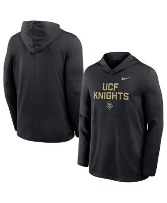 Nike - Men's Black UCF Knights Sideline Dri-FIT Lightweight Sweatshirt