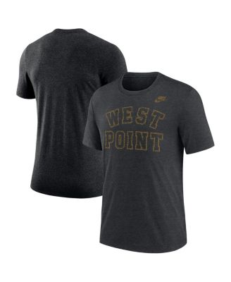 Nike - Men's Heather Charcoal Army Black Knights West Point Classic Collection Tri-Blend T-Shirt