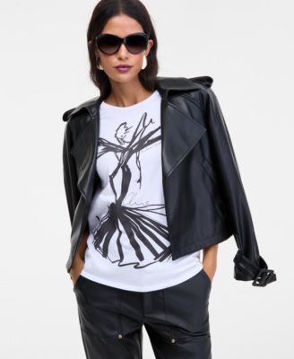 Women's 40th Anniversary T-Shirt Featuring Artwork by Christian Siriano, Macys Exclusive