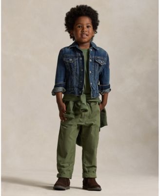 Toddler and Little Boys Cotton Jersey Crewneck T-Shirt