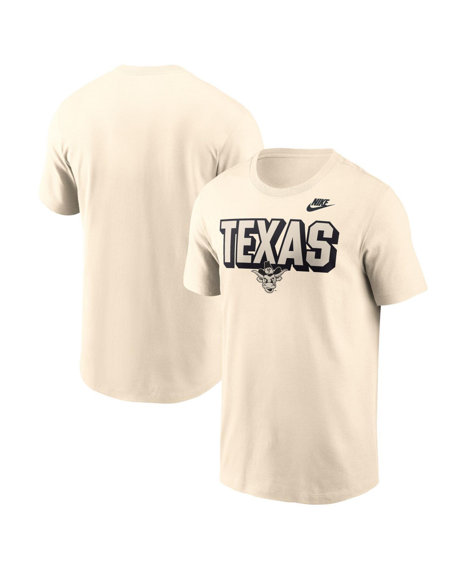 Men's Natural Texas Longhorns Fashion Bold T-Shirt