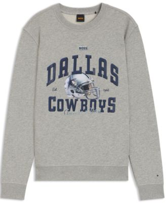 BOSS x DALLAS COWBOYS Helmet Graphic Sweatshirt