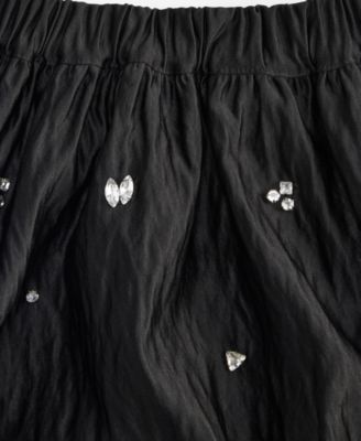 Women's Embellished Bubble-Hem Mini Skirt, Macy's Exclusive