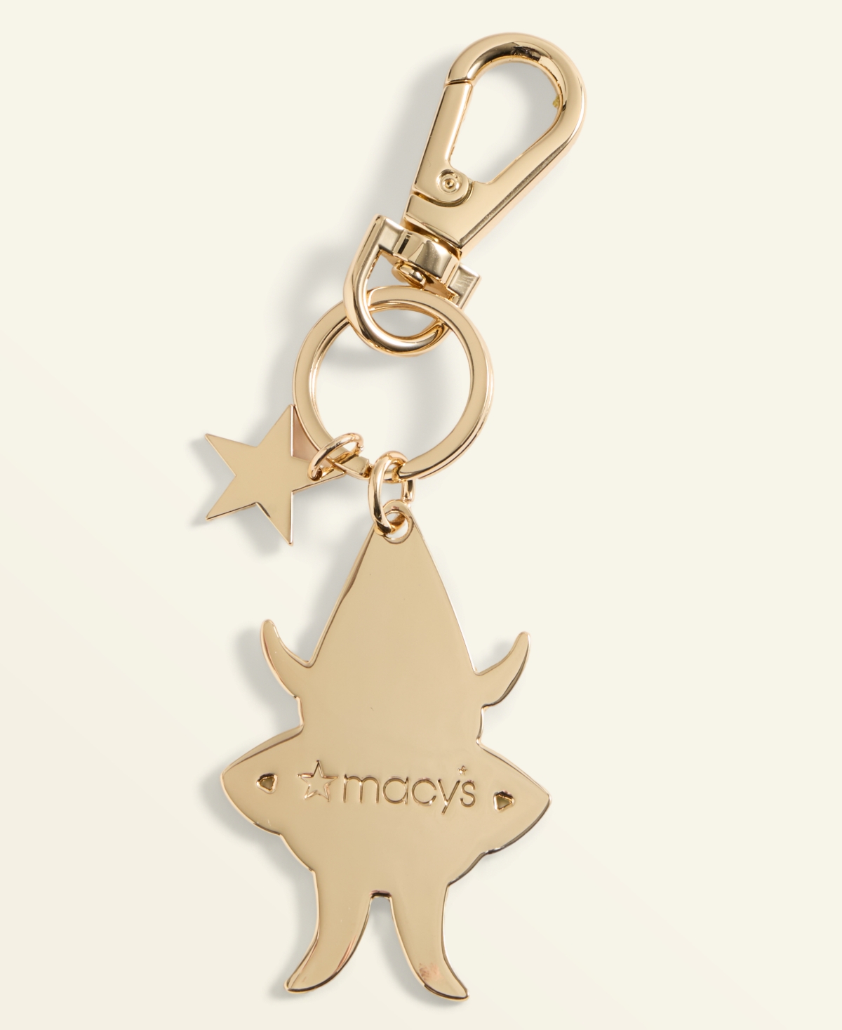 Macy's Thanksgiving Day Parade Enamel Elf Bag Charm,  Exclusive In Gold
