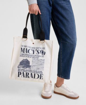 Thanksgiving Day Parade 2025 Canvas Tote, Macy's Exclusive