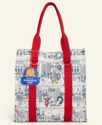 Thanksgiving Day Parade 2025 NYC Scenic Canvas Tote, Macy's Exclusive