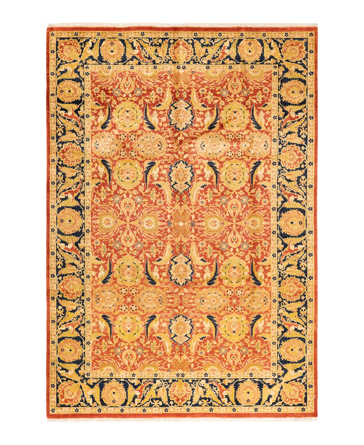 Adorn Hand Woven Rugs Mogul M1220 6'1"x9'1" Area Rug In Multi