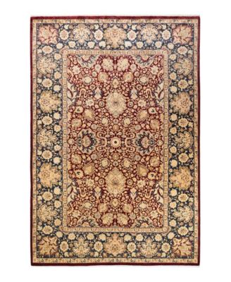 Adorn Hand Woven Rugs Mogul M1025 Rug Collection In Brown