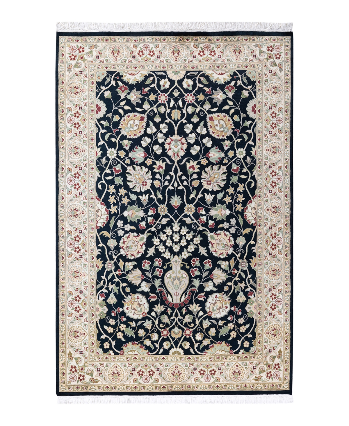 Adorn Hand Woven Rugs Mogul M1339 4'2"x6'5" Area Rug In Multi