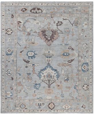 Adorn Hand Woven Rugs Colorful Oushak M0103 Rug Collection