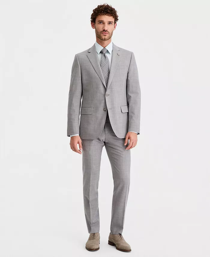 Men's Modern-Fit Wool-Blend Suit Separates Jacket - thumbnail 2