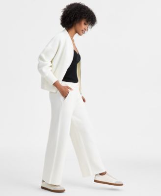 Women's Sweater Trouser Ankle Pants, Macy's Exclusive