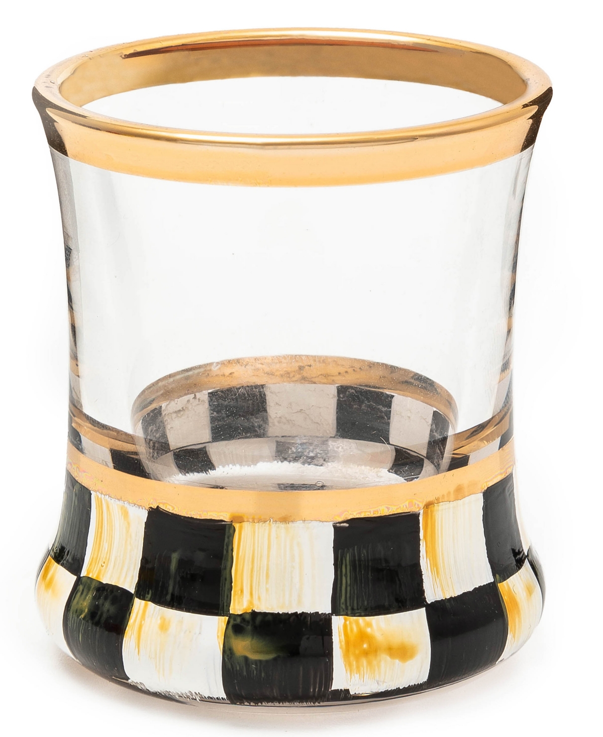 Mackenzie-childs Courtly Check Flight Board In Transparent