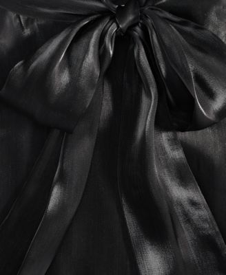 Women's Solid Bow Shift Dress, Macy's Exclusive