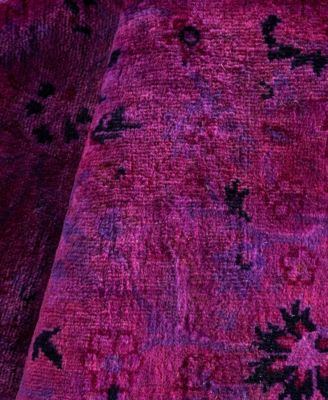 Adorn Hand Woven Rugs Fine Vibrance M1163 Rug Collection In Pink