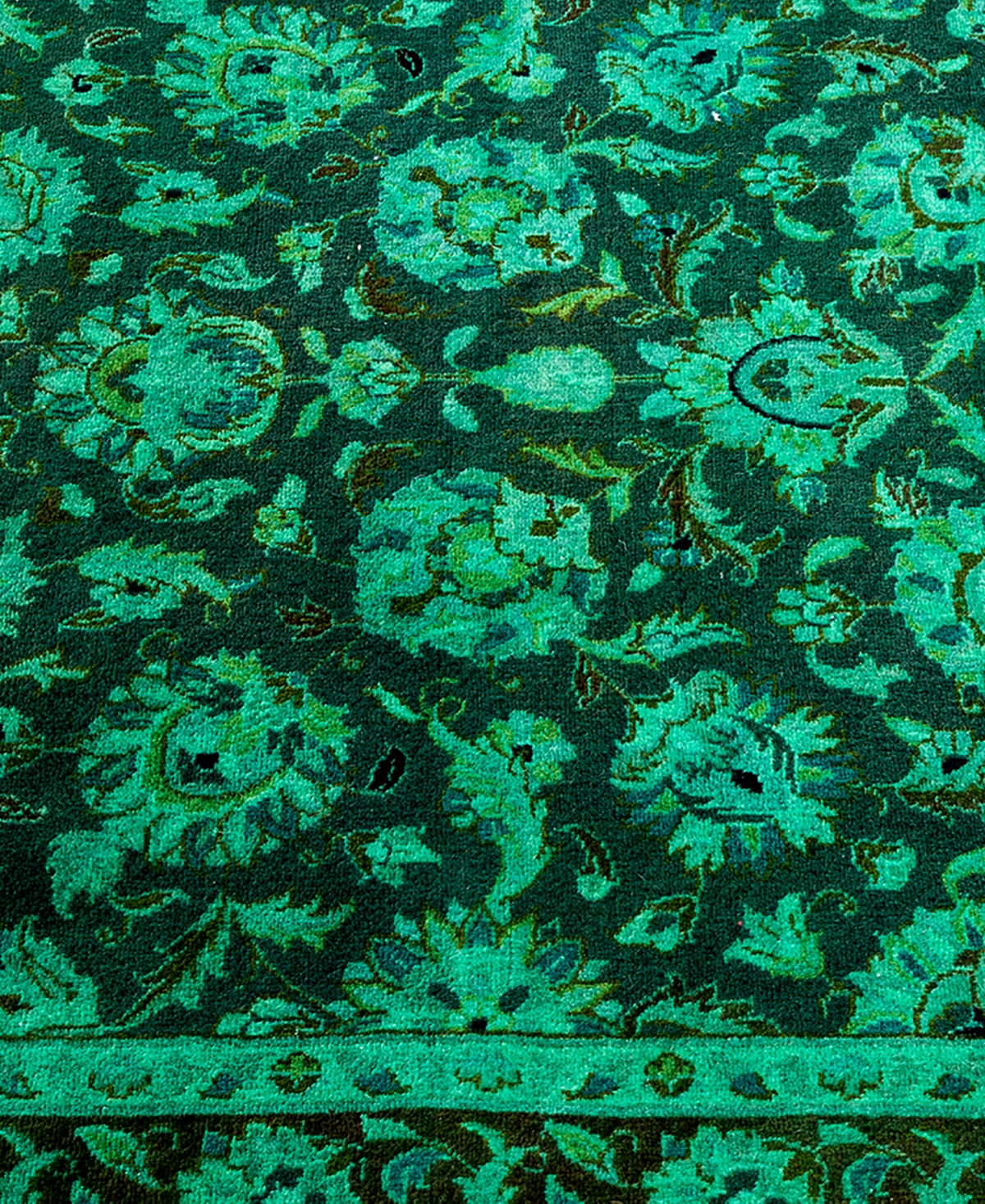 Adorn Hand Woven Rugs Fine Vibrance M1192 3'2"x5'2" Area Rug In Green