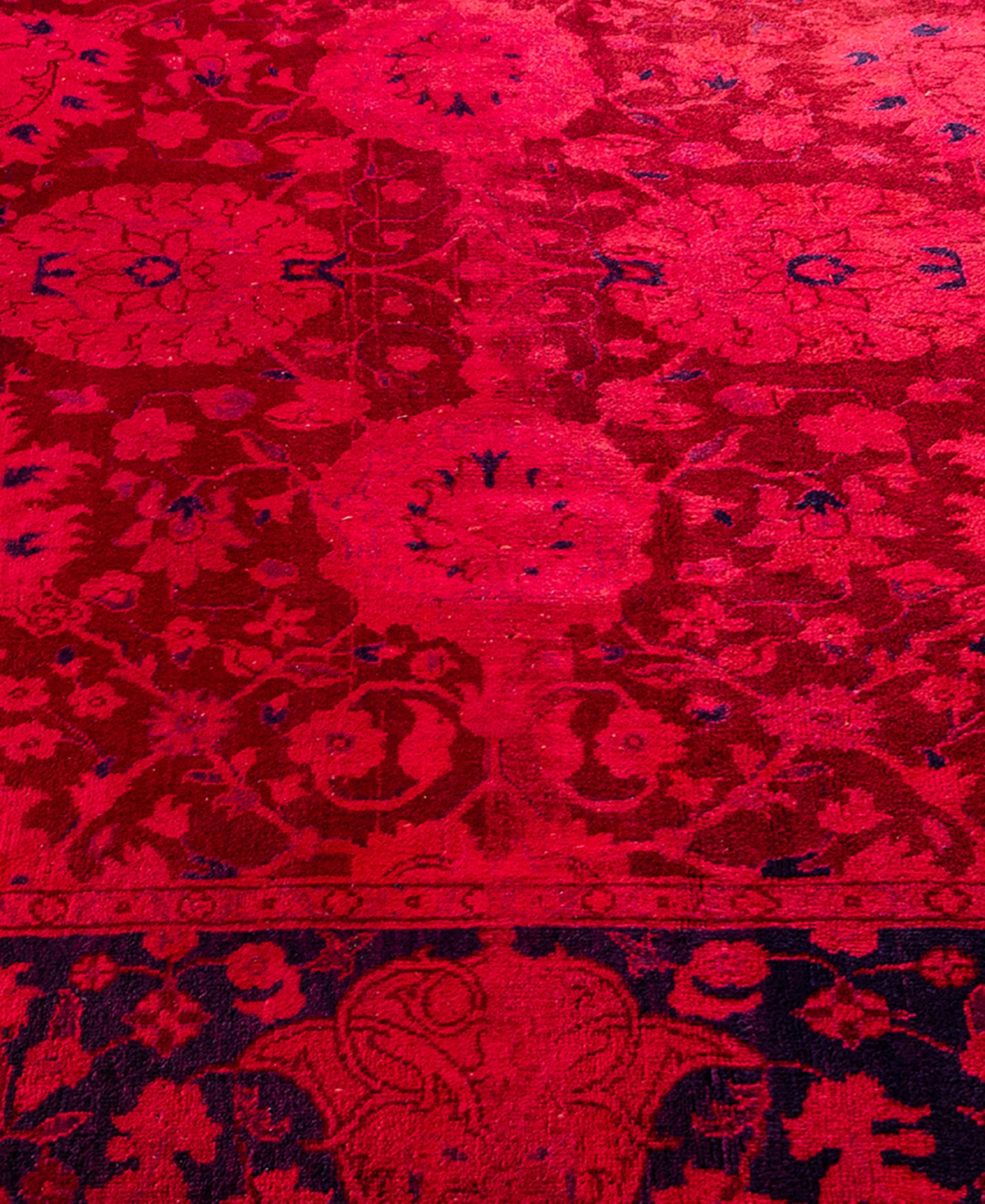Adorn Hand Woven Rugs Fine Vibrance M1265 6'1"x9'2" Area Rug In Red