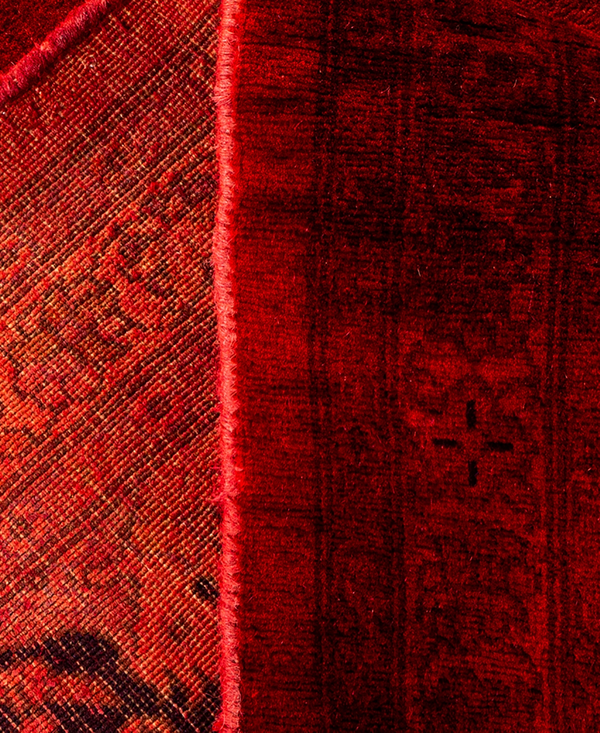 Adorn Hand Woven Rugs Fine Vibrance M1205 8'3"x10'3" Area Rug In Red