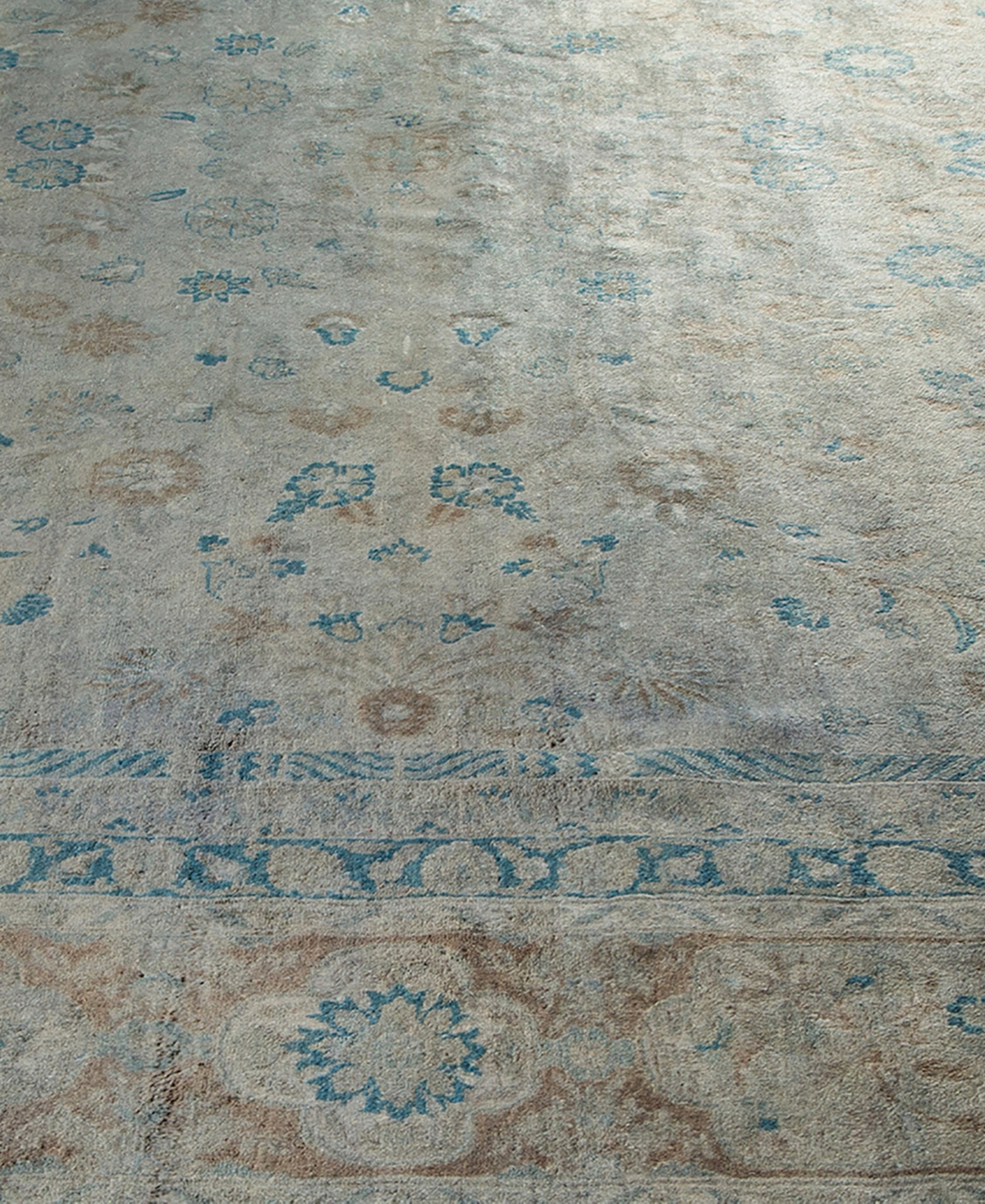 Adorn Hand Woven Rugs Fine Vibrance M1602 9'1"x12'1" Area Rug In Gray