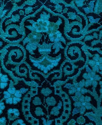 Fine Vibrance M1363 3'1"x18'2" Runner Area Rug