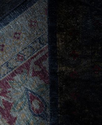 Adorn Hand Woven Rugs Fine Vibrance M1149 Rug Collection In Gray
