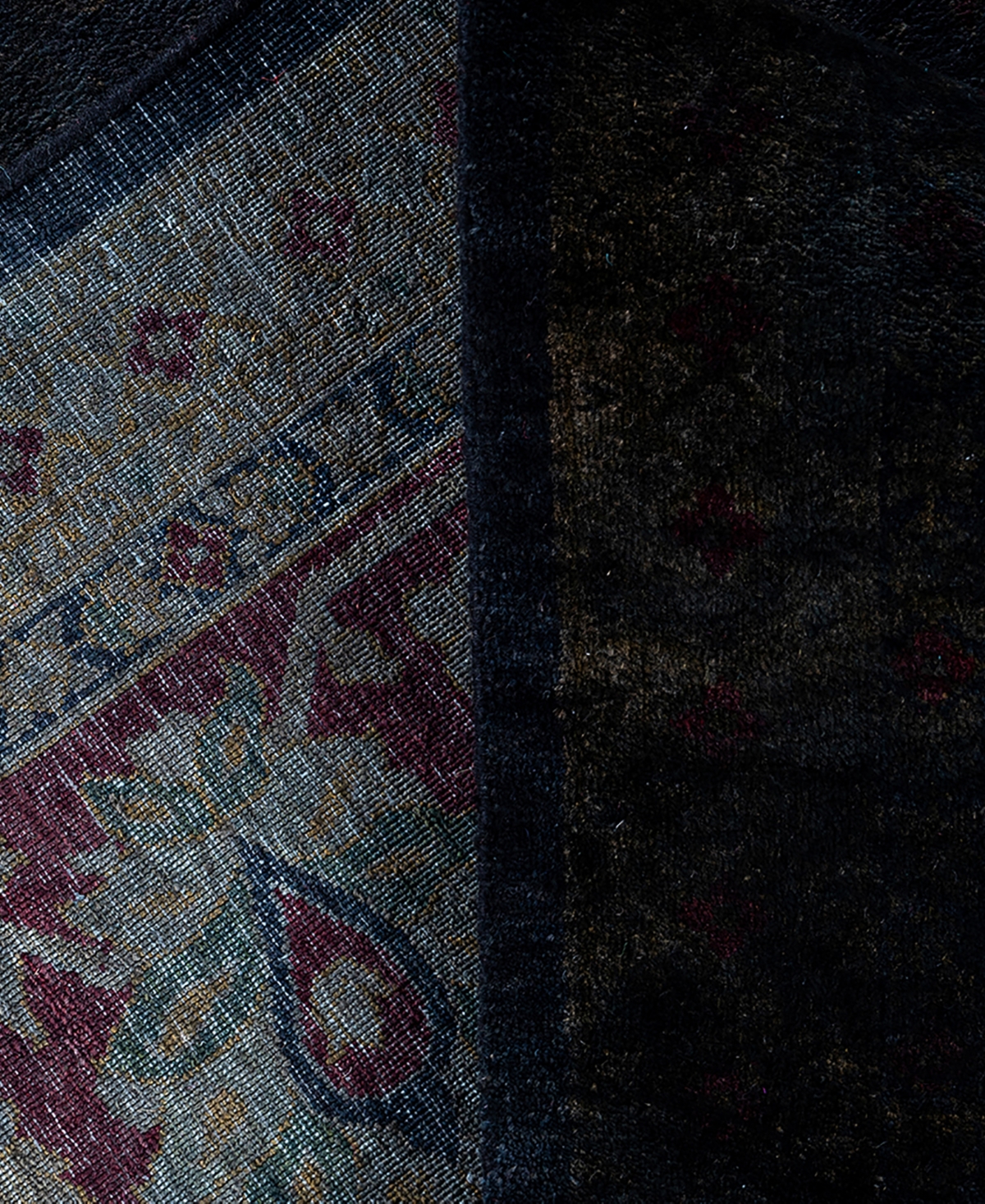 Adorn Hand Woven Rugs Fine Vibrance M1149 8'2"x10'4" Area Rug In Gray