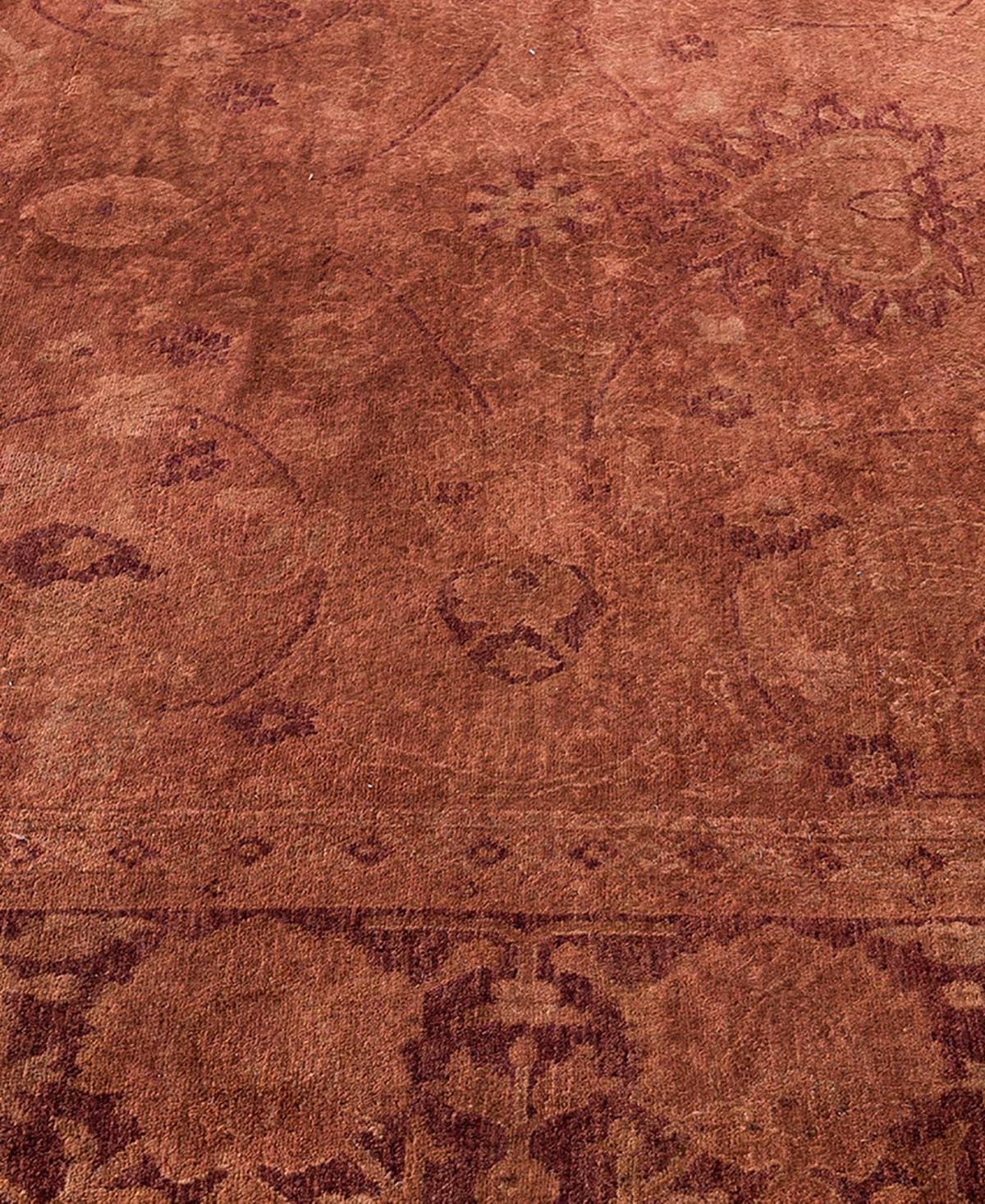 Adorn Hand Woven Rugs Fine Vibrance M1078 6'1"x9'2" Area Rug In Brown