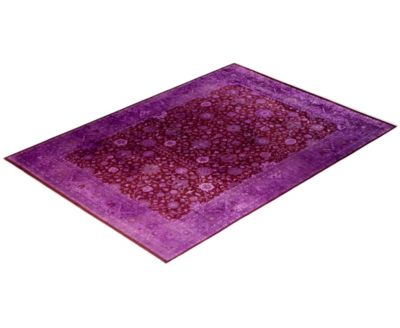 Adorn Hand Woven Rugs Fine Vibrance M1432 Rug Collection In Red