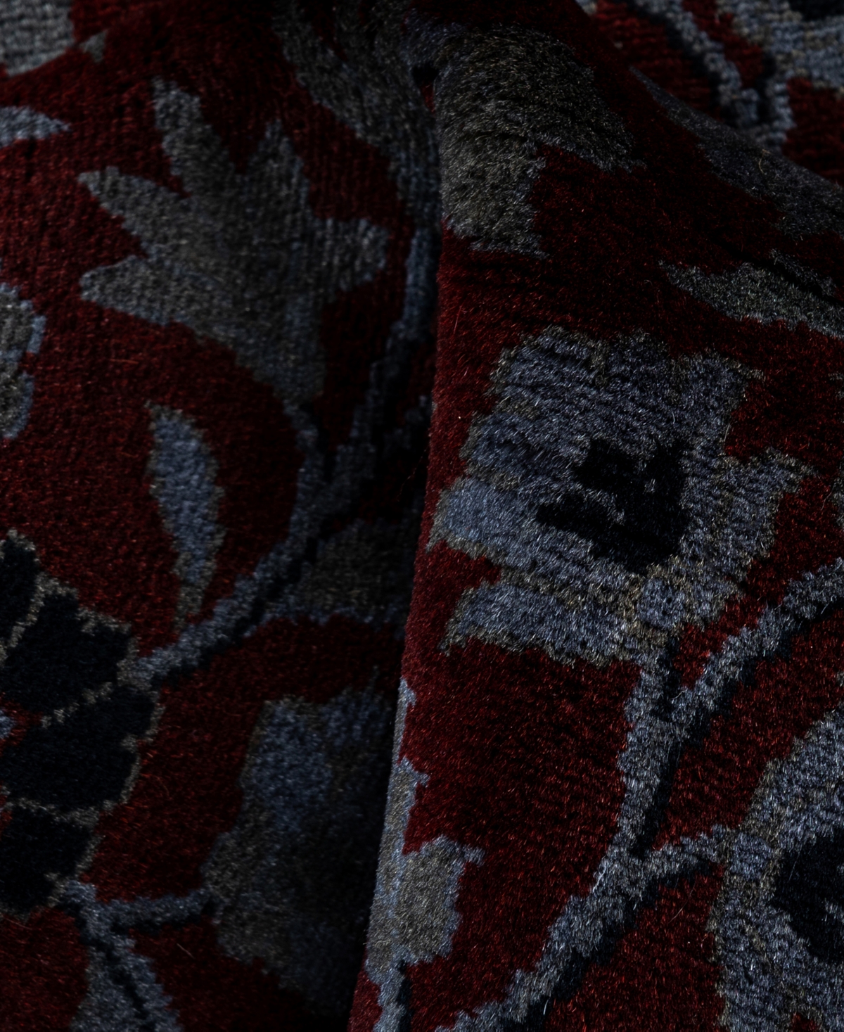 Adorn Hand Woven Rugs Fine Vibrance M1352 4'1"x6'2" Area Rug In Red