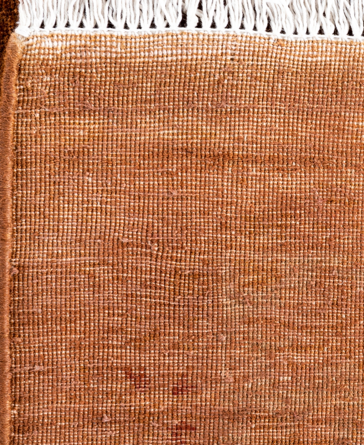 Adorn Hand Woven Rugs Fine Vibrance M1482 5'2"x7'7" Area Rug In Orange
