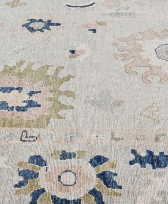 Adorn Hand Woven Rugs Colorful Oushak M0103 Rug Collection