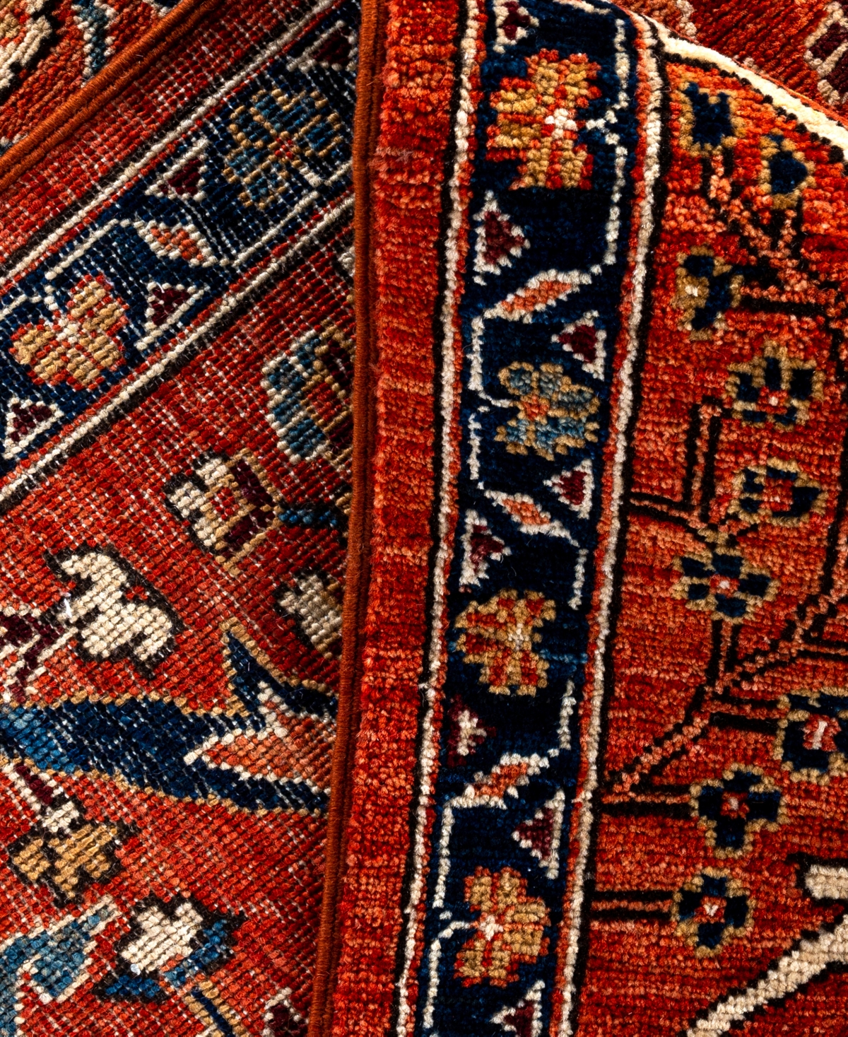 Adorn Hand Woven Rugs Serapi M0103-60 9'10"x13'10" Area Rug In Orange