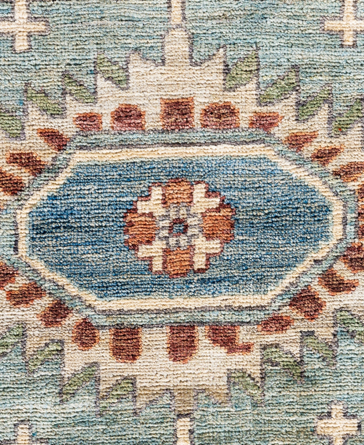 Adorn Hand Woven Rugs Serapi M0103-94 9'3"x11'10" Area Rug In Green