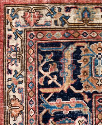 Adorn Hand Woven Rugs Serapi M0103 97 Rug Collection In Pink