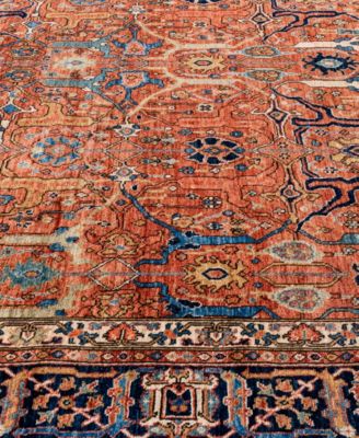 Adorn Hand Woven Rugs Serapi M0103 119 Rug Collection In Red