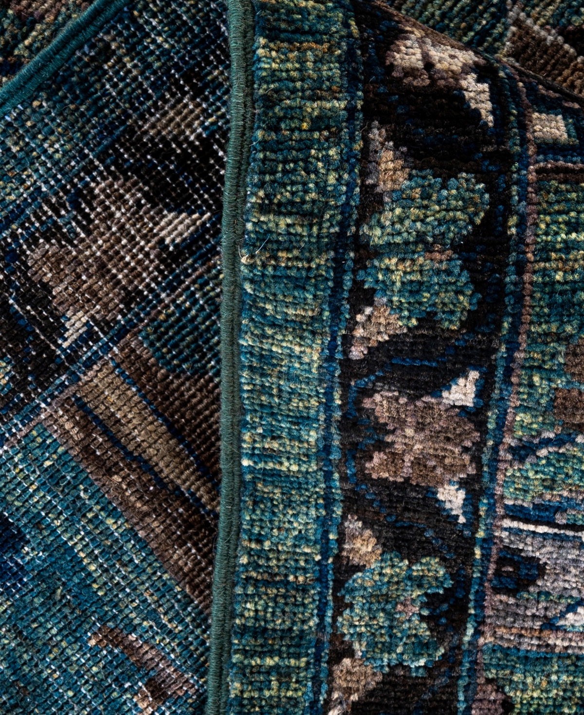 Adorn Hand Woven Rugs Serapi M0103-122 9'1"x12' Area Rug In Green