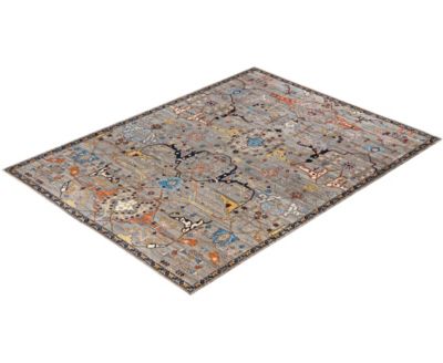 Adorn Hand Woven Rugs Serapi M0103 130 Rug Collection In Brown