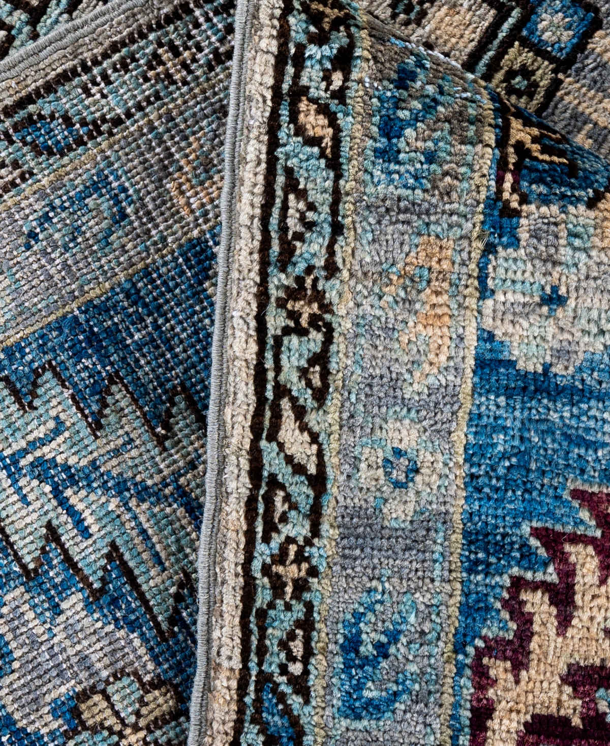 Adorn Hand Woven Rugs Serapi M0103-132 8'10"x11'9" Area Rug In Gray