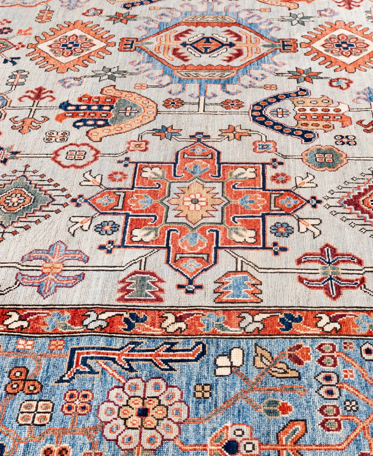 Adorn Hand Woven Rugs Serapi M0103- 9'1"x11'11" Area Rug