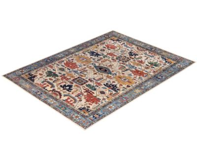 Adorn Hand Woven Rugs Serapi M0103 175 Rug Collection In White