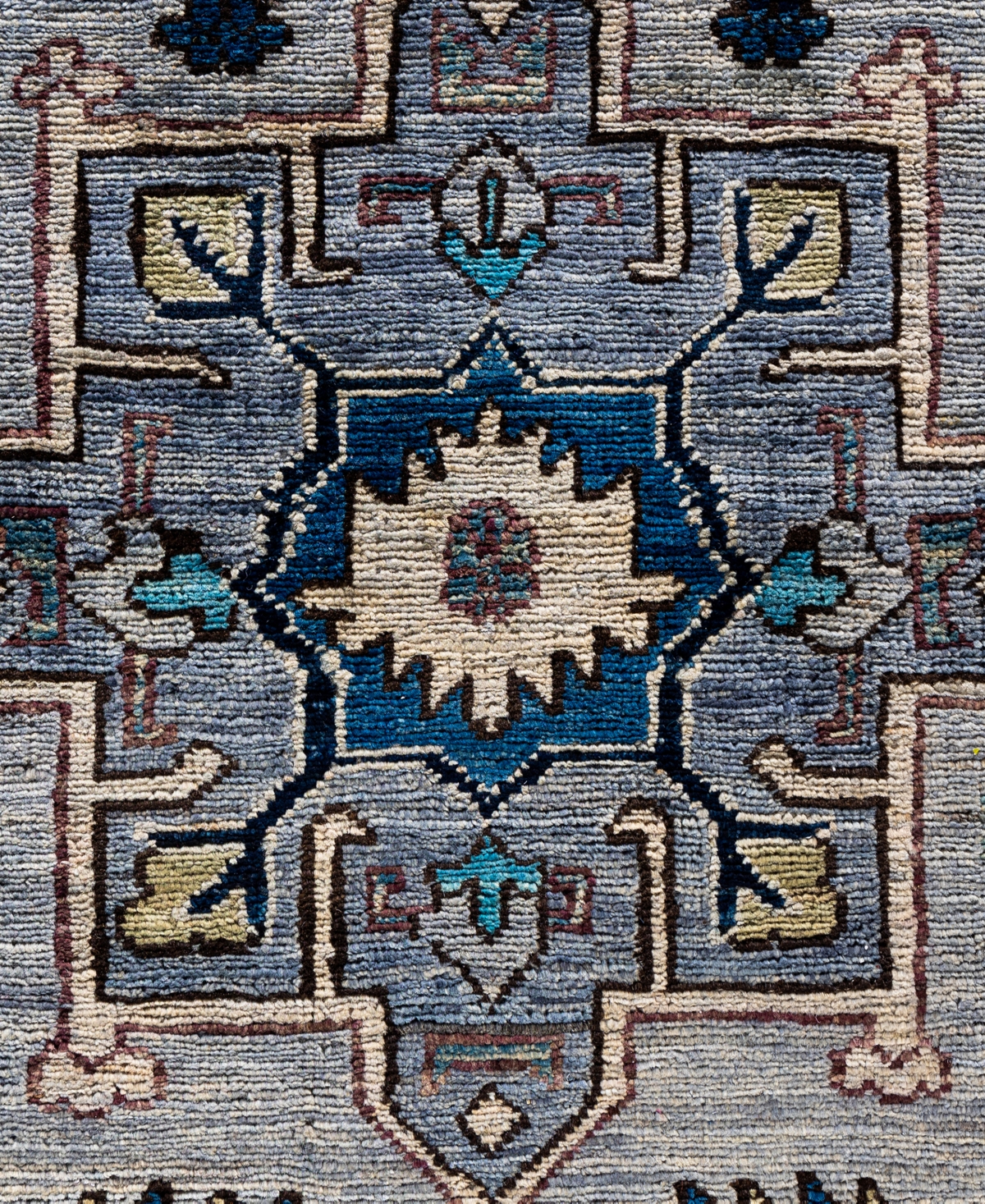 Adorn Hand Woven Rugs Serapi M0103-216 8'x9'11" Area Rug In Gray