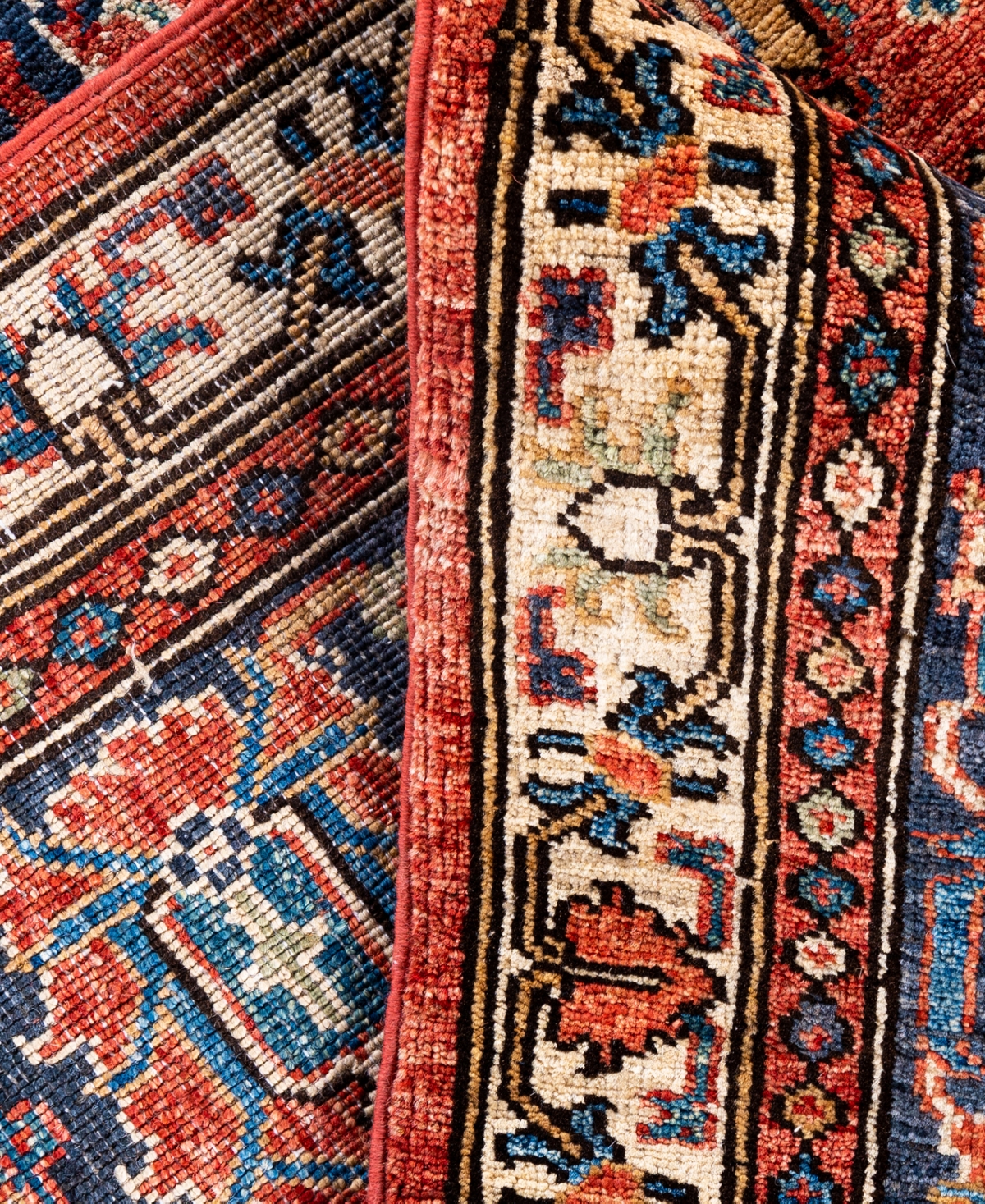 Adorn Hand Woven Rugs Serapi M0103-241 8'3"x10' Area Rug In Red