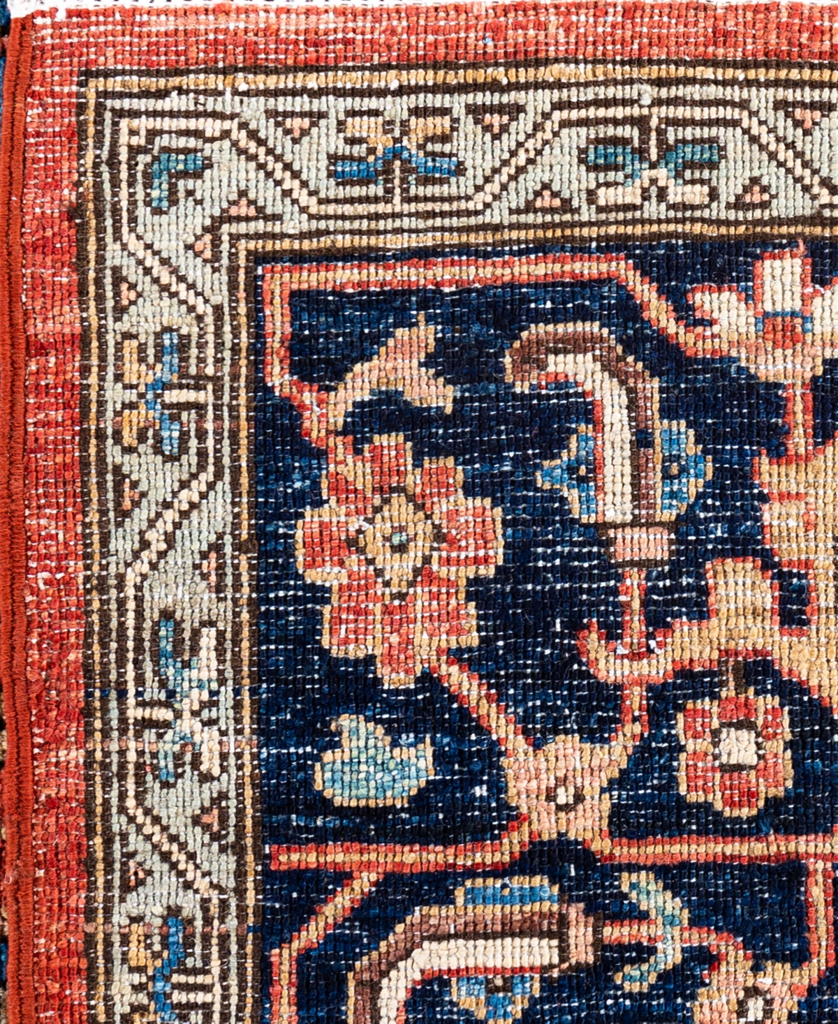 Adorn Hand Woven Rugs Serapi M0103-261 8'2"x10'3" Area Rug In Red