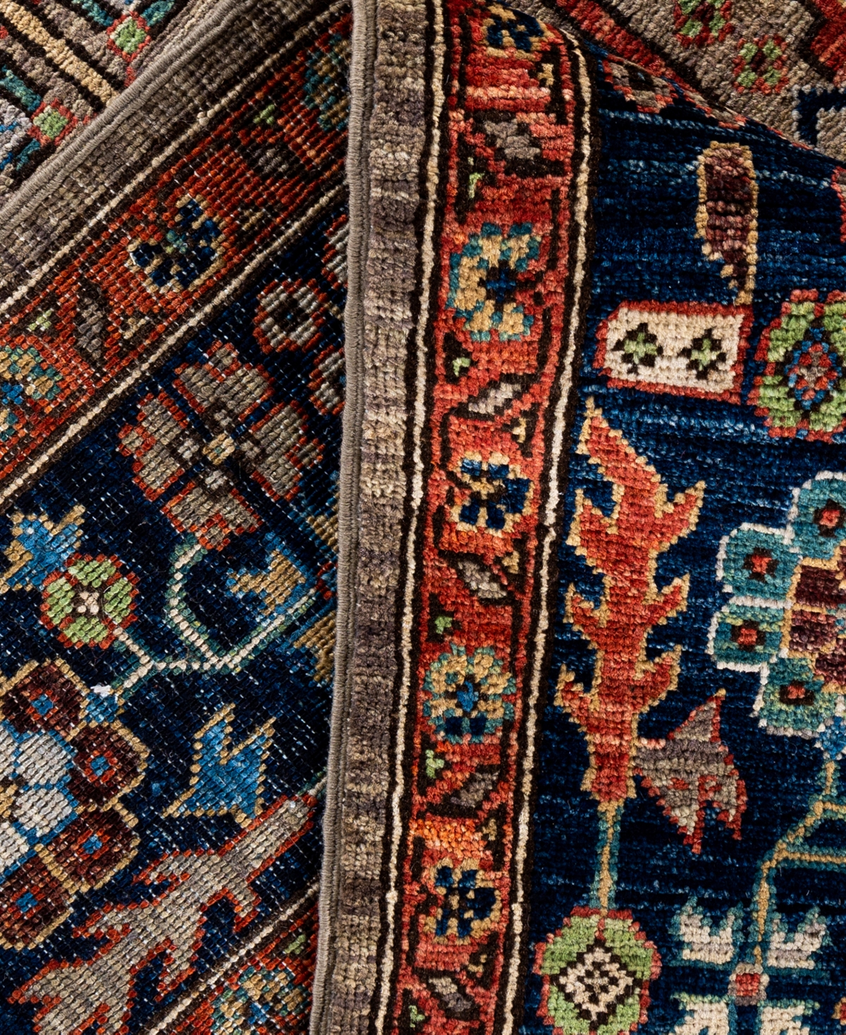 Adorn Hand Woven Rugs Serapi M0103-281 8'1"x9'11" Area Rug In Brown
