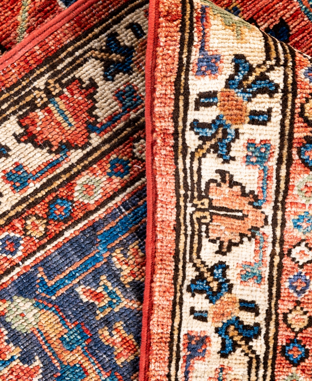 Adorn Hand Woven Rugs Serapi M0103-286 8'3"x10' Area Rug In Red