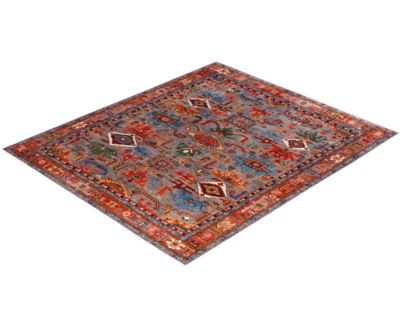 Adorn Hand Woven Rugs Serapi M0103 289 Rug Collection In Gray
