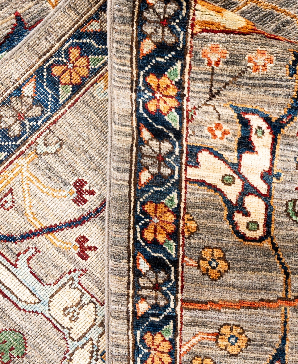 Adorn Hand Woven Rugs Serapi M0103-291 8'2"x9'9" Area Rug In Brown