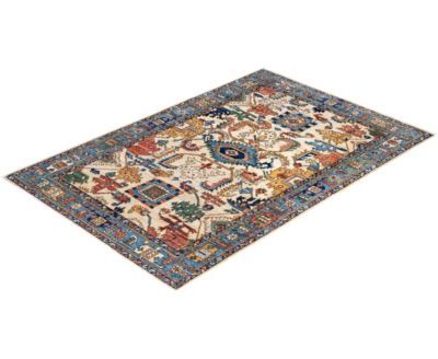Adorn Hand Woven Rugs Serapi M0103 309 Rug Collection In White