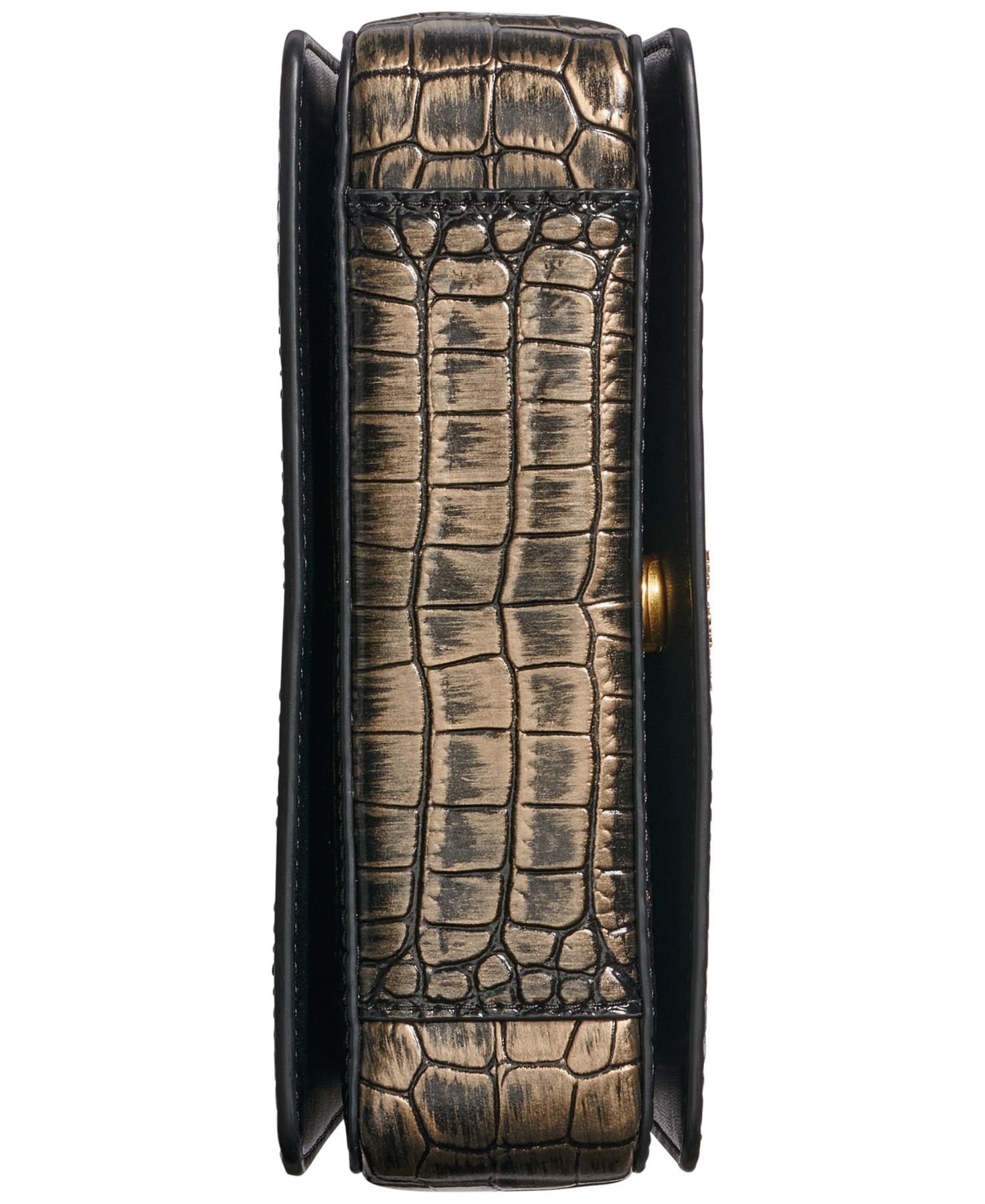 Jericho Metallic Croc Small Convertible Shoulder Handbag